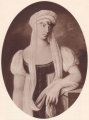 Knigin Luise auf dem Maskenfest im Schauspielhaus am 10. Mrz 1804 aus Anlass des 28. Geburtstages der Knigin. Gemlde von Bauer