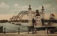 Ansichtskarte Tilsit Königin Luise Brücke 1900