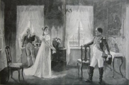R. Eichstadt, Luise und Napoleon in Tilsit