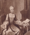 Prinzessin Georg, Marie Luise Albertine, Prinzessin von Hessen-Darmstadt, Witwe des Prinzen Georg Wilhelm, Gromutter und Erzieherin Luises