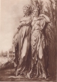 Schadow, Kronprinzessin Luise und ihre Schwester, Prinzessin Friederike, 1796
