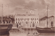 Haus des Kaufmanns Consentius in Memel, in dem das Knigspaar 1802 und 1807/08 gewohnt hat