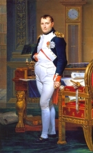 David: Napoleon in seinem Arbeitszimmer