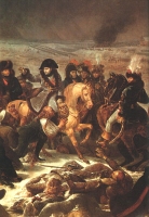 Antoine-Jean Gros, Napoleon bei Eylau, Ausschnitt