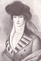 Königin Luise in der Uniform des Dragoner-Regiments Nr. 5  - Bayreuther Dragoner